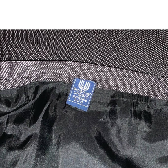 Emanuel Ungaro Parallele Paris  Skirt sz 14 - Picture 4 of 14